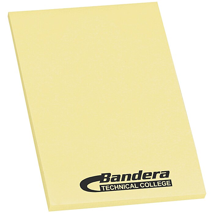4imprint Post it Notes 3 X 2 25 Sheet 82111 25