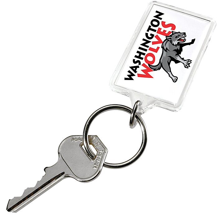 Download 4imprint.com: Acrylic Keychain - Rectangle 2247