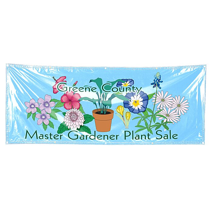 Vinyl Banner with Grommets 3' x 8' 103264GR