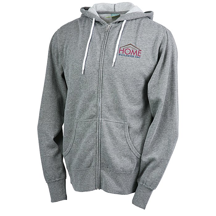 4imprint.com: Independent Trading Co. Lightweight Full-Zip Hooded ...