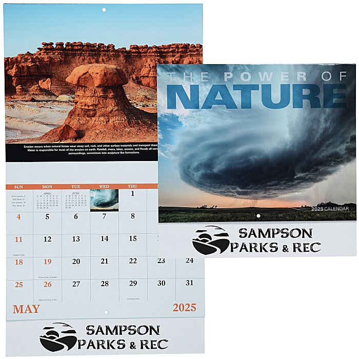 The Power of Nature Calendar Stapled 112069ST