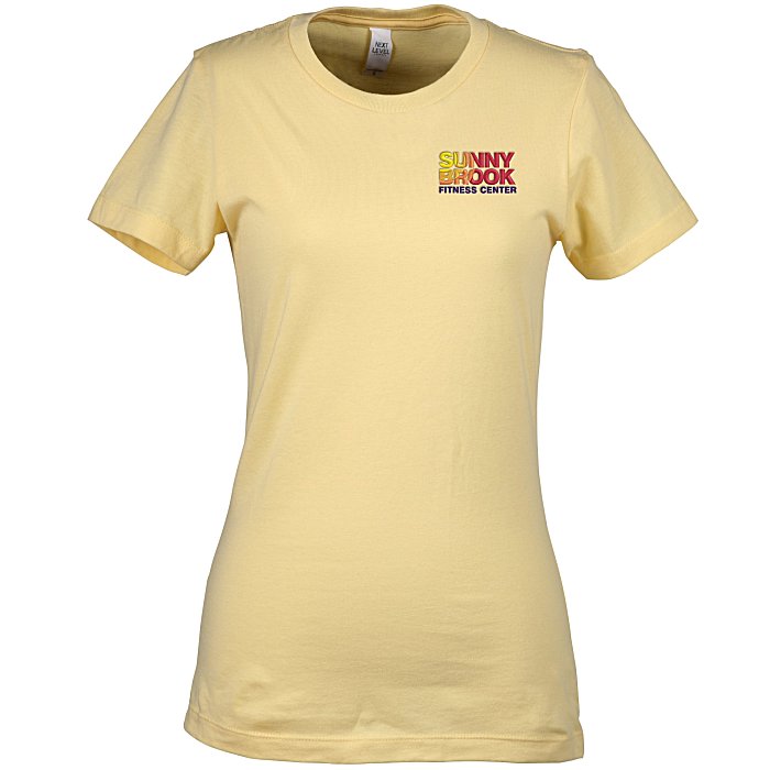 4imprint.com: Next Level Fitted 4.3 oz. Crew T-Shirt - Ladies ...