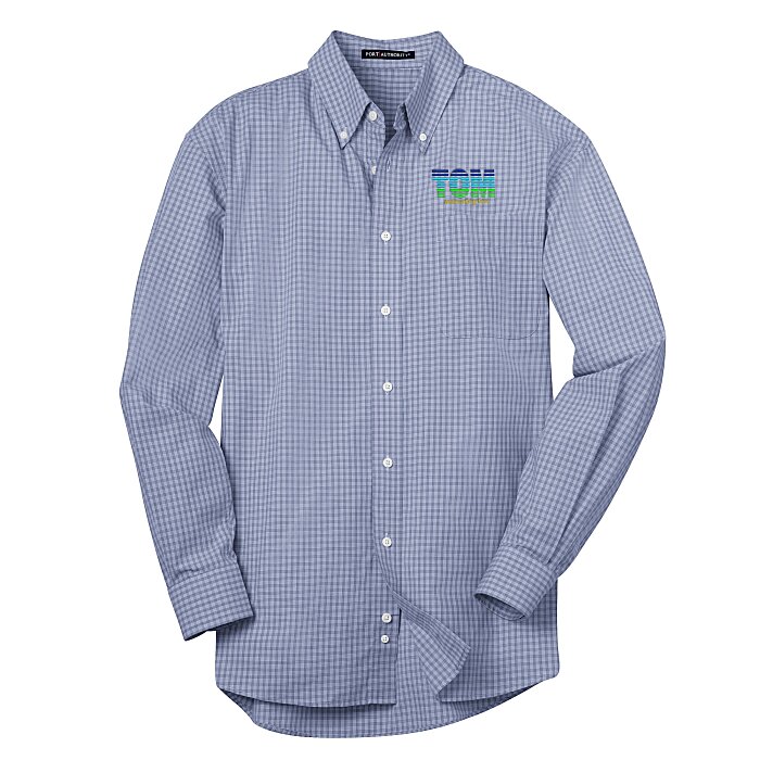 Easy Care Plaid Dress Shirt Men's 114133M