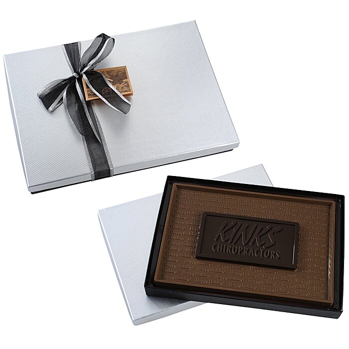 4imprint.com: Chocolate Block - 1 lb. 114352-1