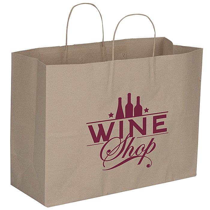 4imprint.com: Brown Kraft Recycled Paper Bag - 13" x 16" - 24 hr 114877