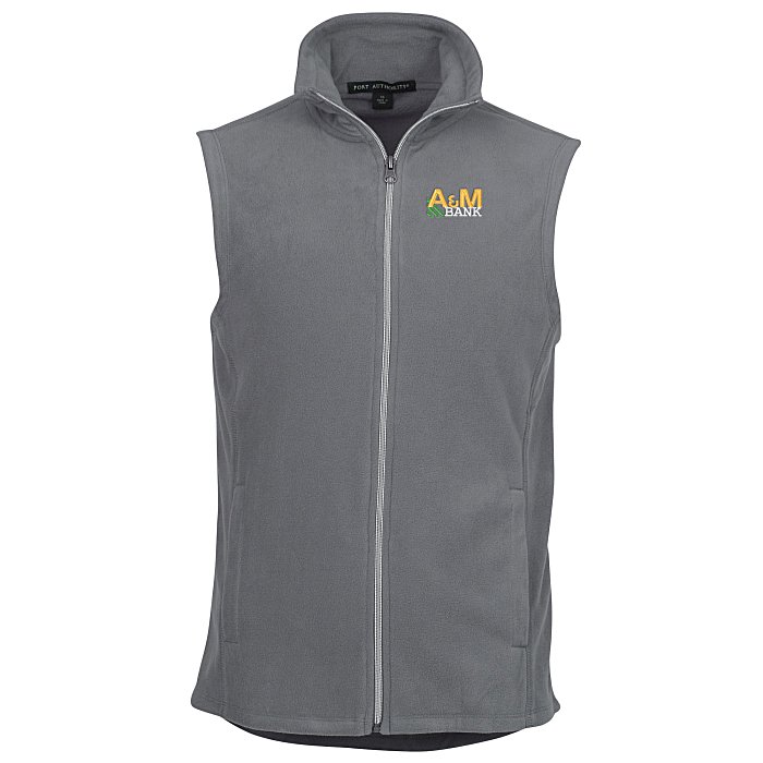 4imprint.com: Microfleece Vest - Men's 116131-M-V