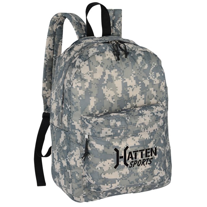 camo girls backpack