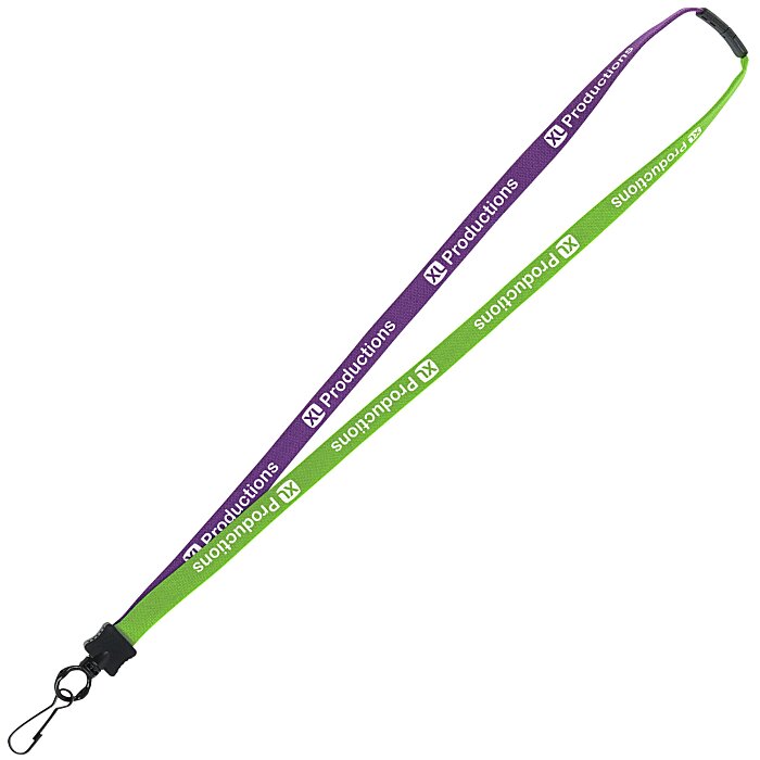 4imprint.com: Two-Tone Cotton Lanyard - 5/8