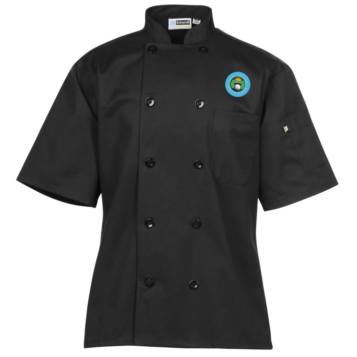 Download 4imprint.com: Ten Button Short Sleeve Chef Coat 121993-SS