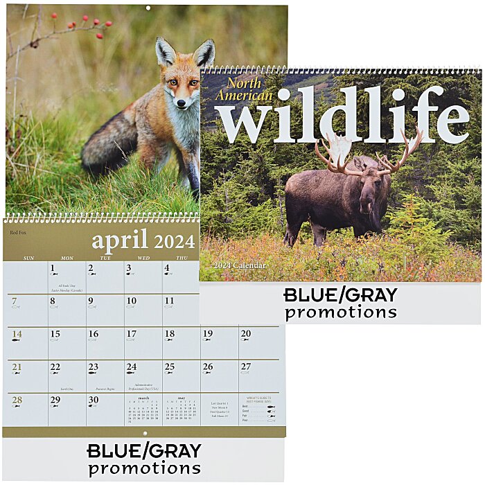 North American Wildlife Calendar 123640
