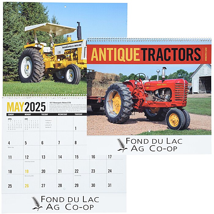 Antique Tractors Calendar 123643