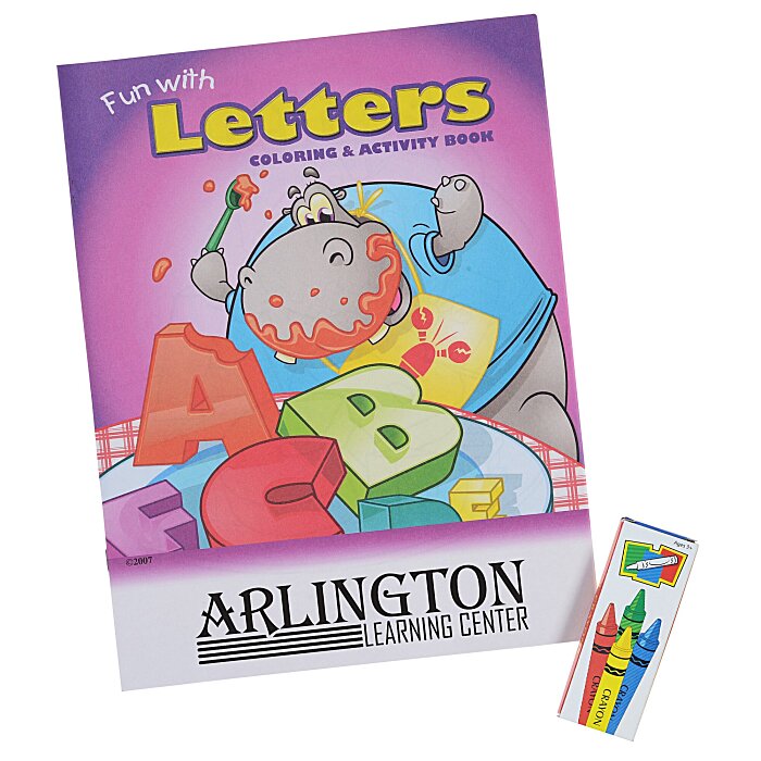 4imprint.com: Color & Learn Fun Pack - Letters 124505-L