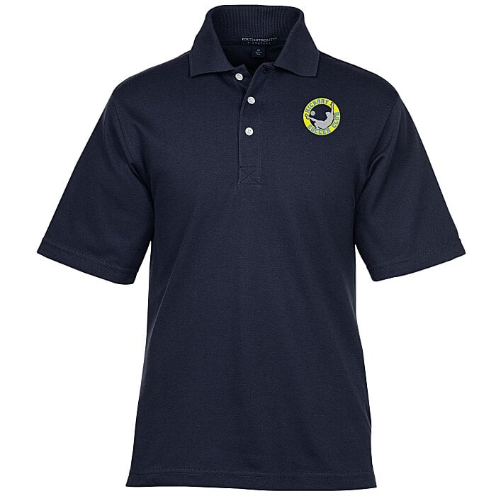 4imprint.com: Quick Dry Pique Polo - Men's 124696-M