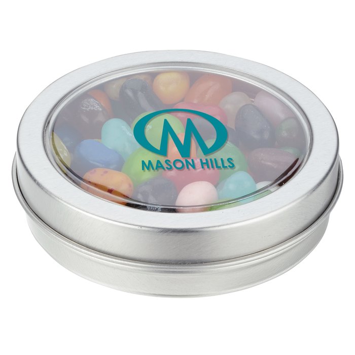 Top View Tin Assorted Jelly Belly 125688JBEL