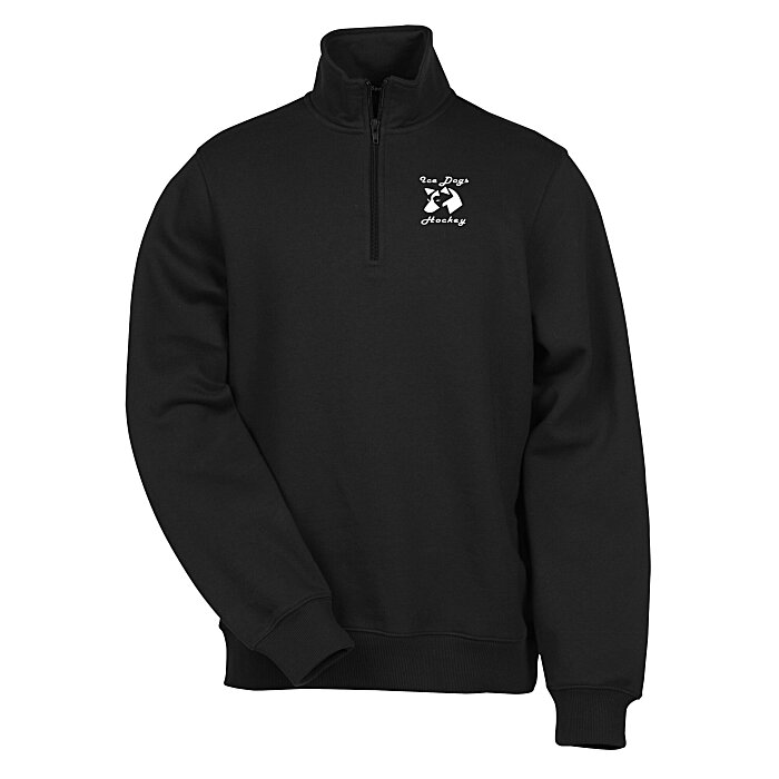 4imprint.com: Athletic Fit 1/4-Zip Sweatshirt - Men's - Screen 112495-M-S