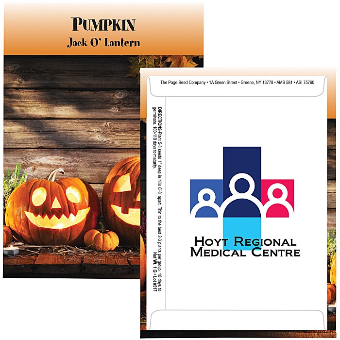 Standard Series Seed Packet Pumpkin 105863PK