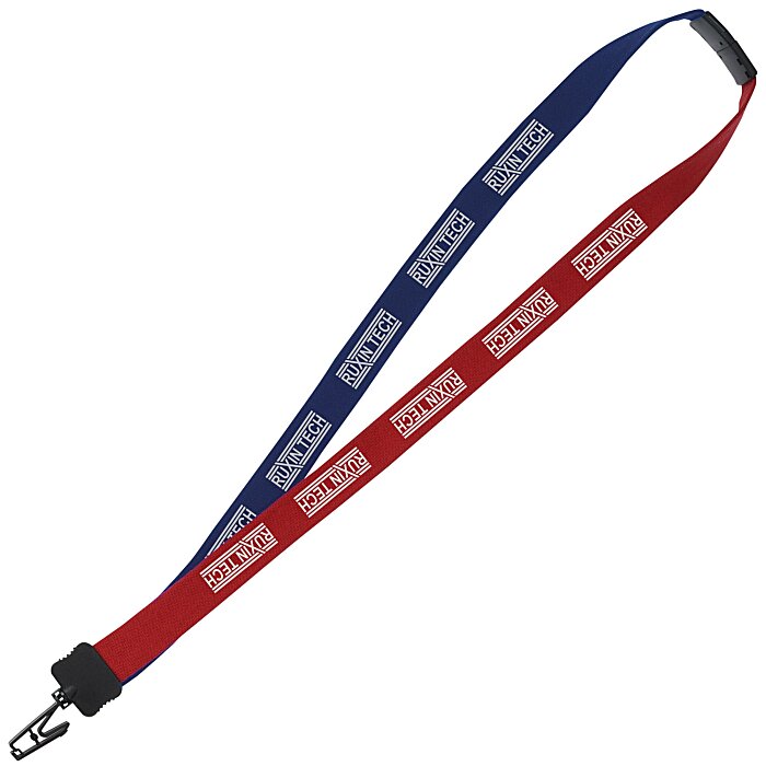 4imprint.com: Two-Tone Cotton Lanyard - 7/8