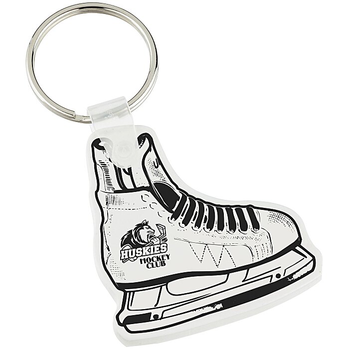 Hockey Skate Soft Keychain Opaque 39212HSS