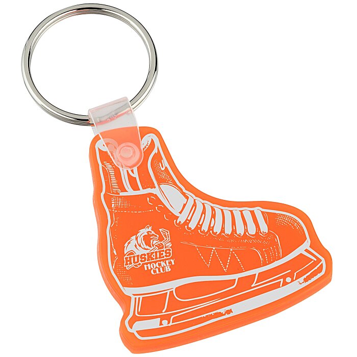 Hockey Skate Soft Keychain Translucent 39212HST