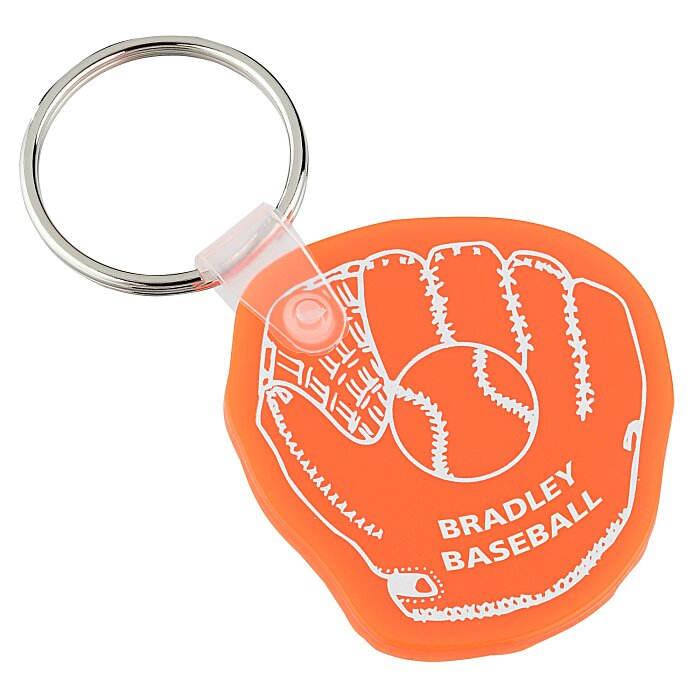 Baseball Mitt Soft Keychain Translucent 39212BMT