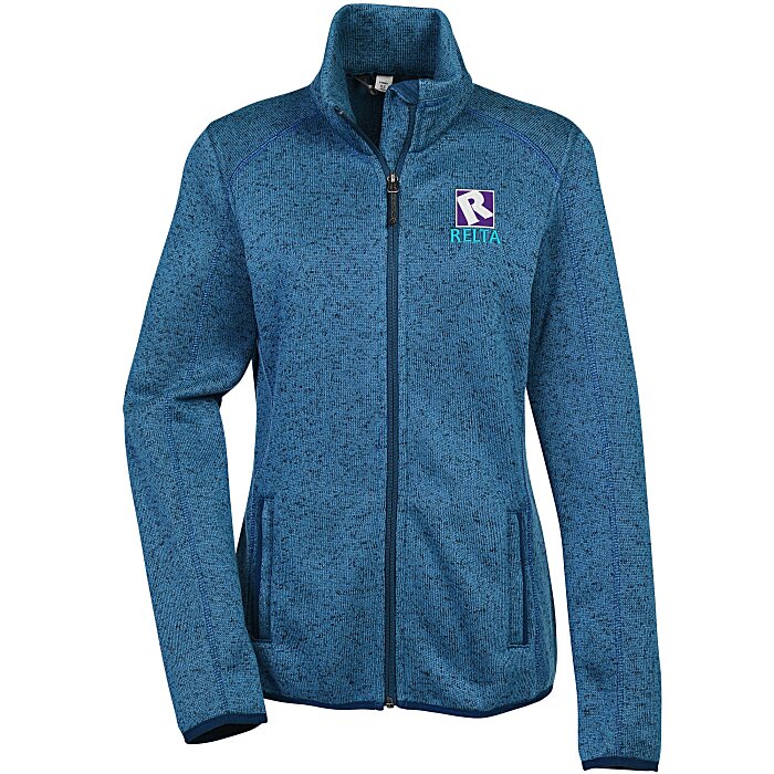 4imprint.com: Alpine Sweater Fleece Jacket - Ladies' 130882-L