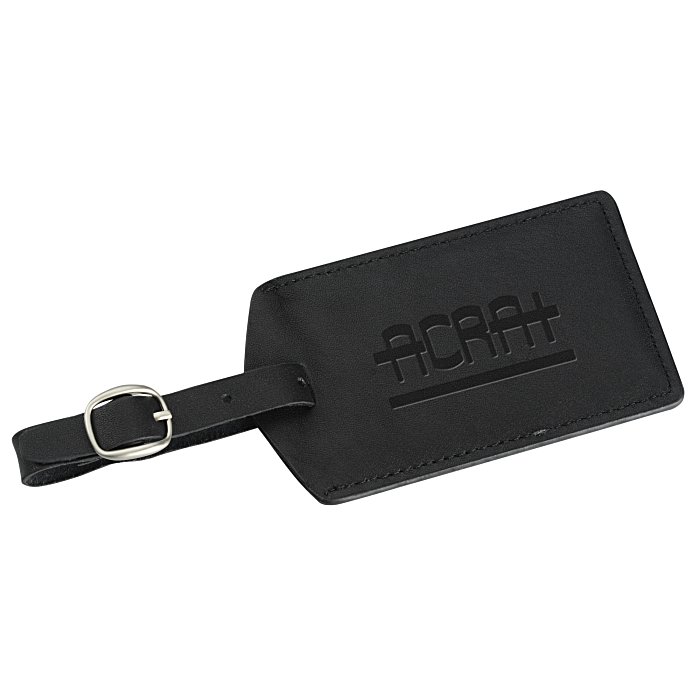 4imprint Com Floine Napa Leather Luggage Tag 131295 Floine Napa Leather Luggage Tag Main Image