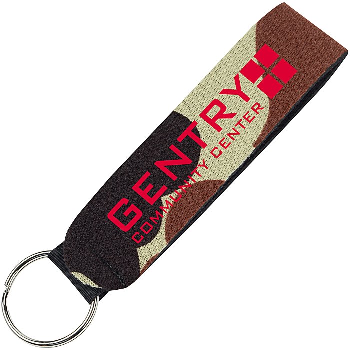 Neoprene Wrist Strap Key Holder Camo 110904CAMO