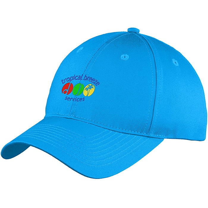 unstructured twill cap