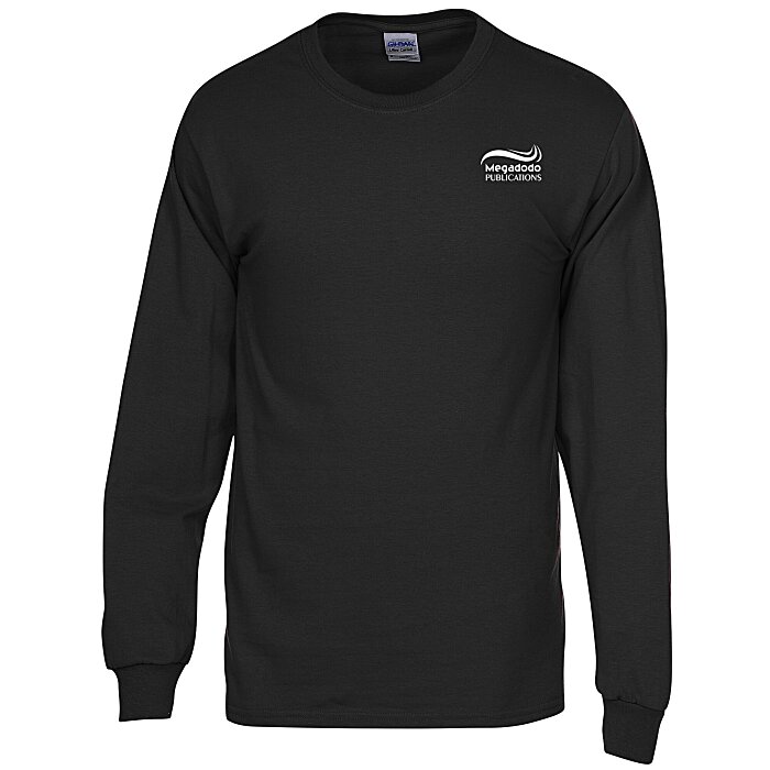 4imprint.com: Gildan 6 oz. Ultra Cotton LS T-Shirt - Men's - Colors ...