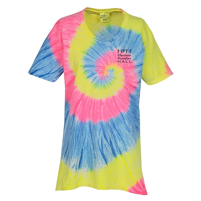 tie dye t shirts ladies