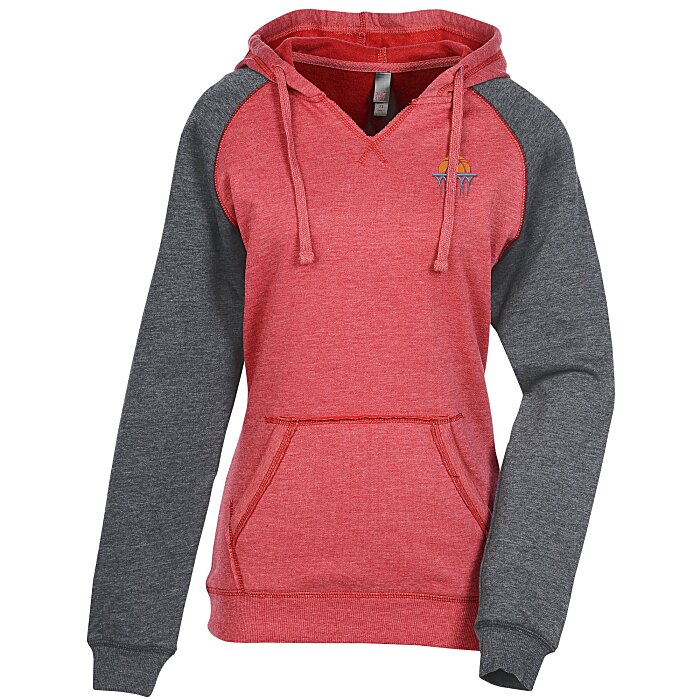 Varsity Fleece Raglan Hoodie Ladies' 133677L