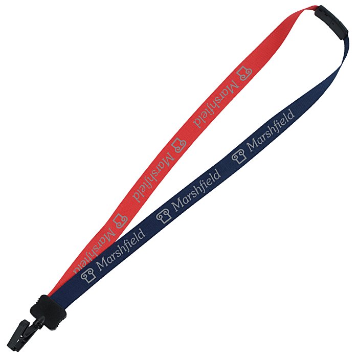 4imprint.com: Two-Tone Poly Lanyard - 3/4