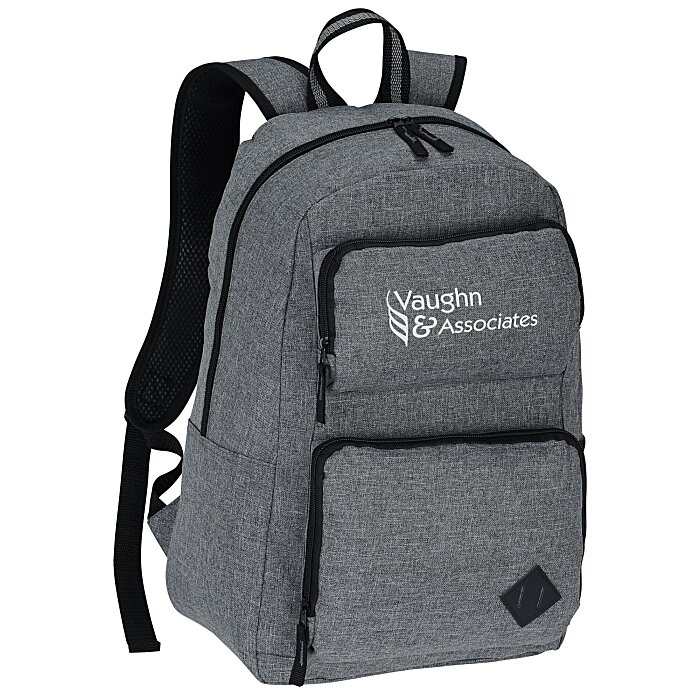 4imprint.com: Graphite Deluxe Laptop Backpack 133996