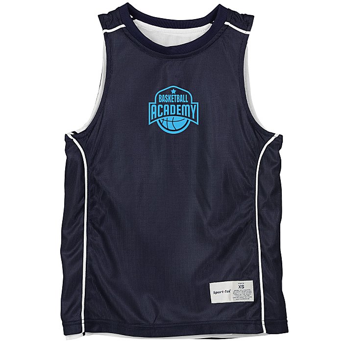 Smooth Mesh Reversible Tank Youth 116893Y