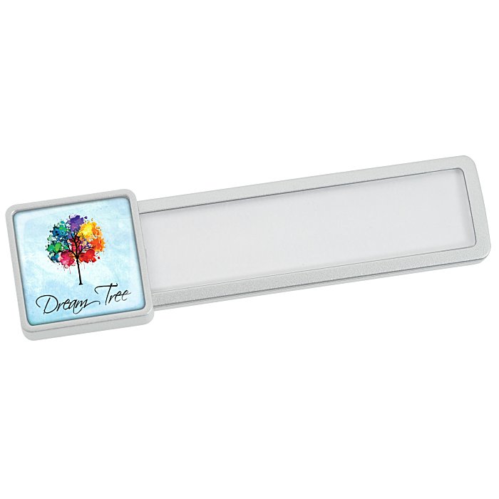 4imprint Com Stellar Name Square Magnet Back Sq