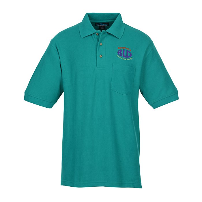 golf shirt with pocket mens