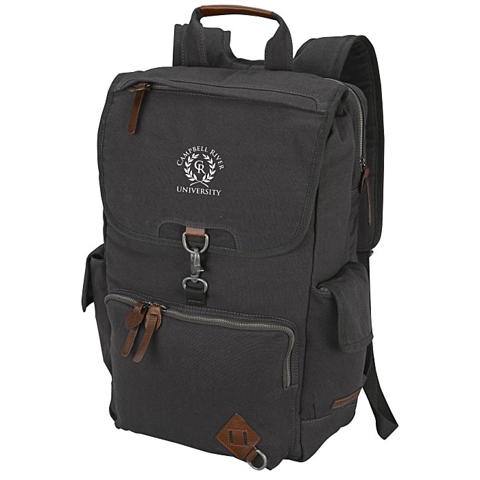 Alternative Deluxe Cotton Laptop Rucksack Backpack 24