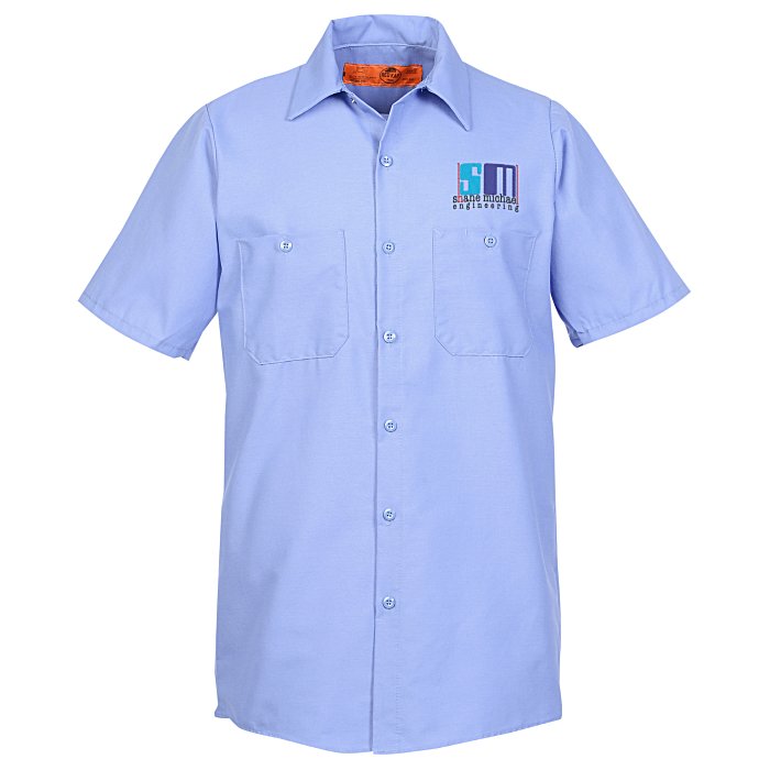 4imprint.com: Red Kap Technician Short Sleeve Work Shirt 134661-SS