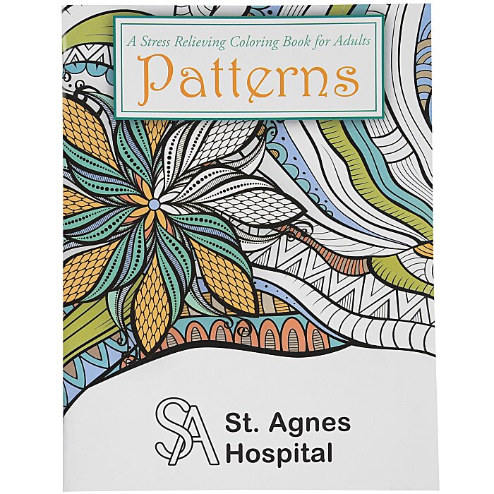 Download 4imprint Com Stress Relieving Adult Coloring Book Patterns 24 Hr 132537 P 24hr