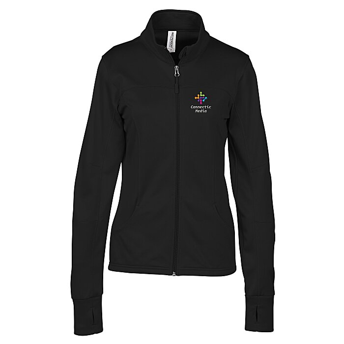 Independent Trading Co. PolyTech Track Jacket Ladies