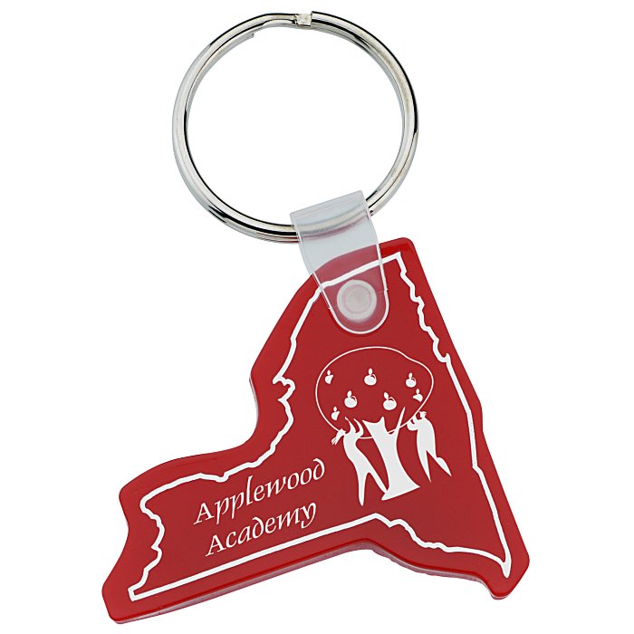 New York Soft Keychain Translucent 138944NYT