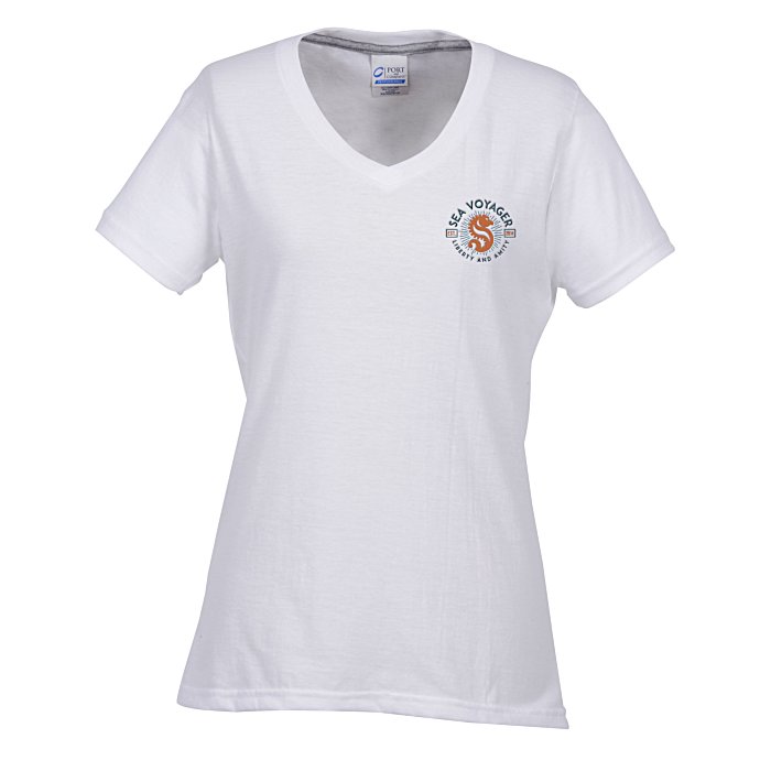 Principle Performance Blend Ladies' VNeck TShirt