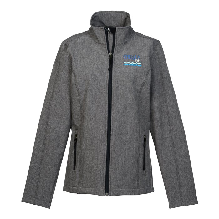 Heathered Soft Shell Jacket Ladies' 142045L