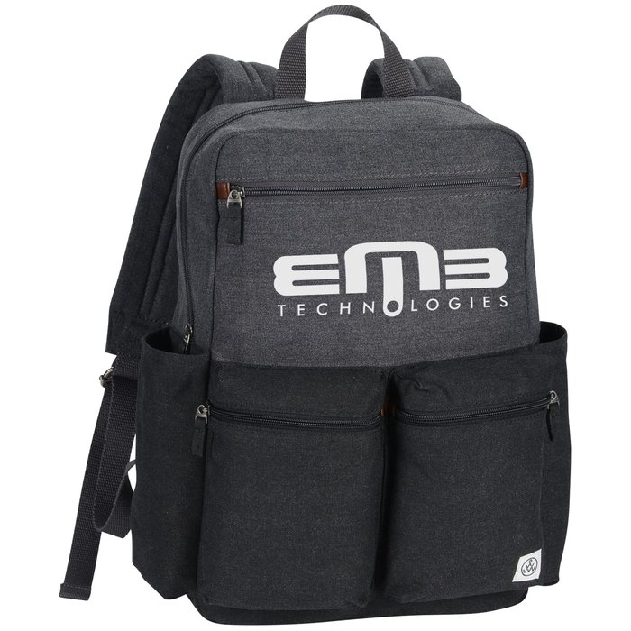 carrying laptop in backpack