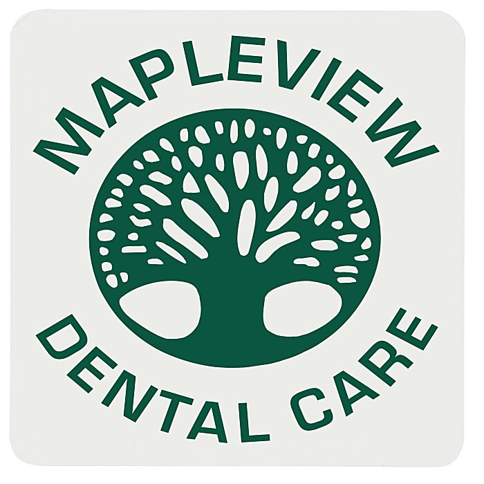 Static Decal Square 4" x 4" Round Corners 14296744RD