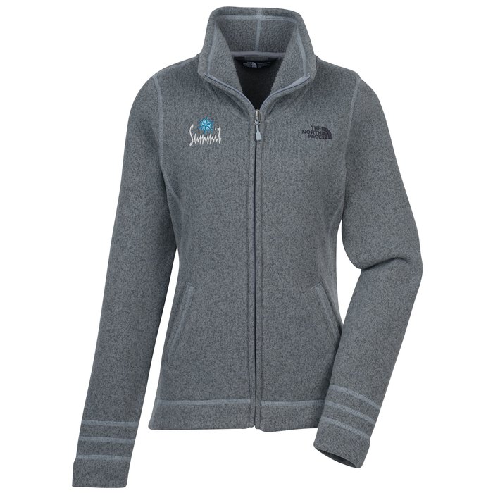 north face ladies sweater fleece jacket