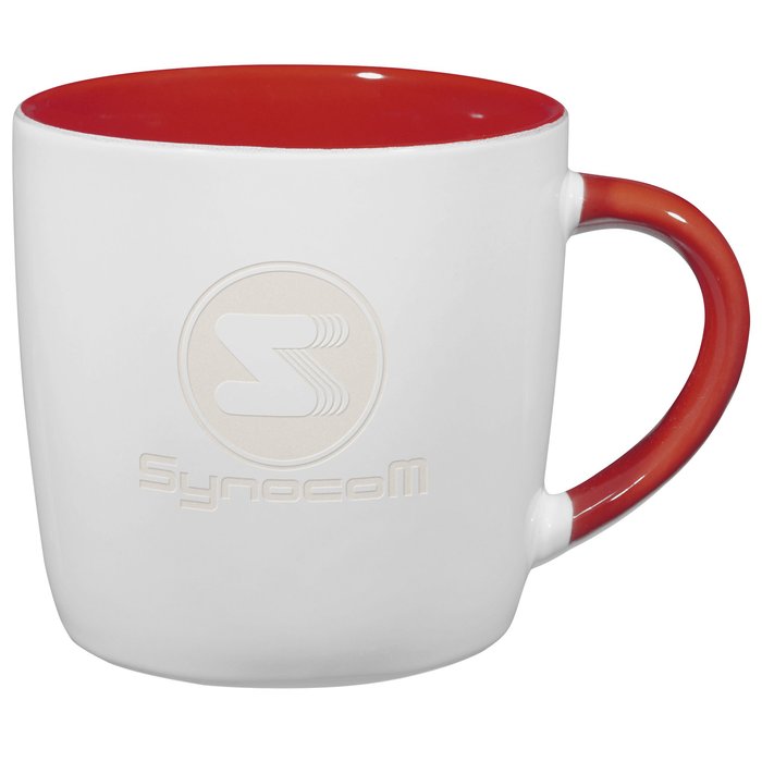 Festival Ceramic Mug 12 oz. Deep Etch 136072DE