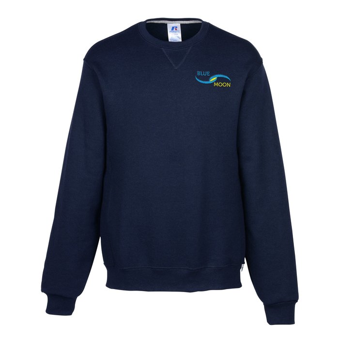 4imprint.com: Russell Athletic Dri-Power Crew Sweatshirt - Embroidered ...