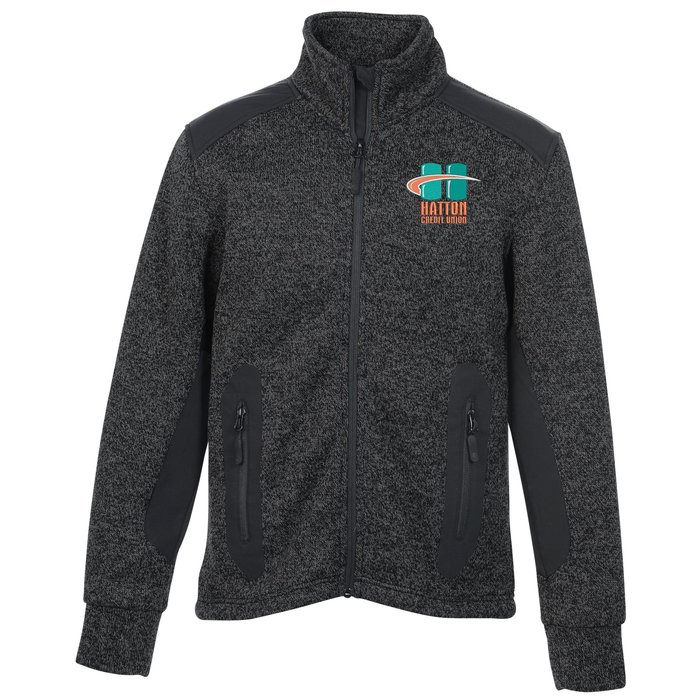 Heavy Knit Technical Sweater Fleece Jacket Men's 24
