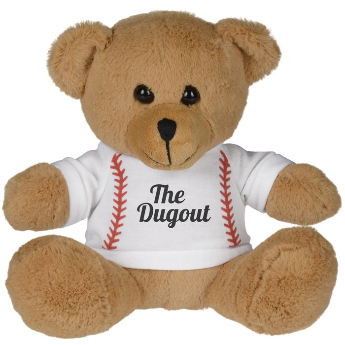 baseball stuffed bear